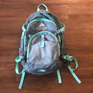 Ozark Trail Teal & Grey Backpack